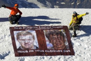 Soutien au sommet du Mont-Blanc - La Croix